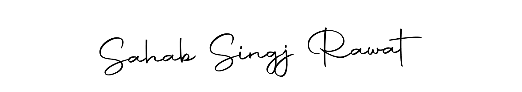 It looks lik you need a new signature style for name Sahab Singj Rawat. Design unique handwritten (Autography-DOLnW) signature with our free signature maker in just a few clicks. Sahab Singj Rawat signature style 10 images and pictures png