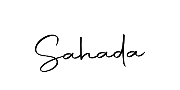 Also we have Sahada name is the best signature style. Create professional handwritten signature collection using Autography-DOLnW autograph style. Sahada signature style 10 images and pictures png