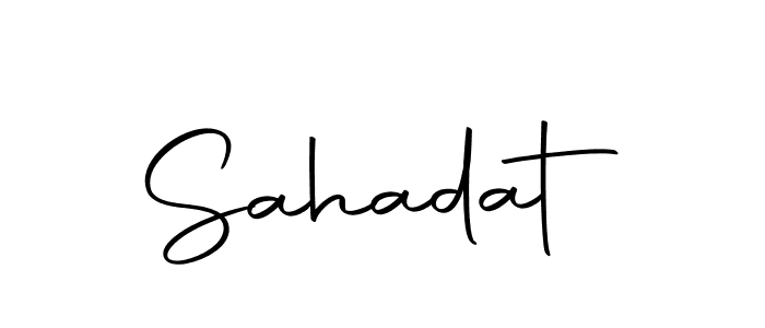 Make a beautiful signature design for name Sahadat. With this signature (Autography-DOLnW) style, you can create a handwritten signature for free. Sahadat signature style 10 images and pictures png