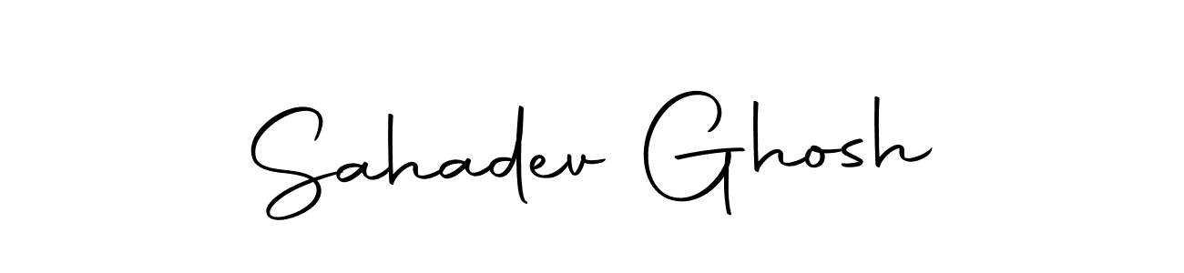 Also we have Sahadev Ghosh name is the best signature style. Create professional handwritten signature collection using Autography-DOLnW autograph style. Sahadev Ghosh signature style 10 images and pictures png