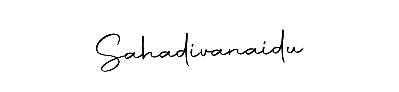 Create a beautiful signature design for name Sahadivanaidu. With this signature (Autography-DOLnW) fonts, you can make a handwritten signature for free. Sahadivanaidu signature style 10 images and pictures png