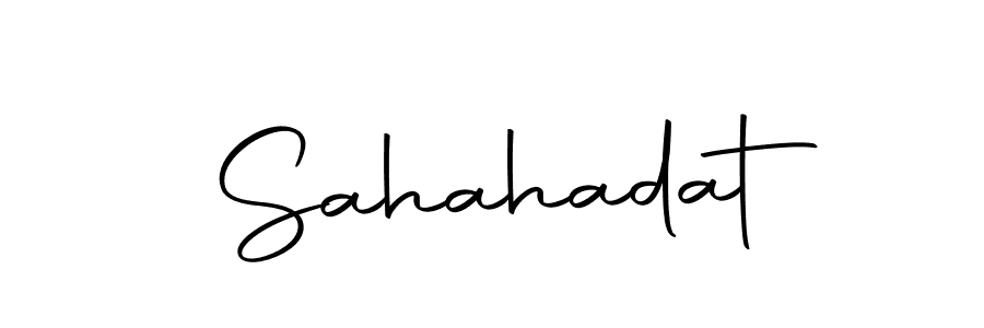 Here are the top 10 professional signature styles for the name Sahahadat. These are the best autograph styles you can use for your name. Sahahadat signature style 10 images and pictures png