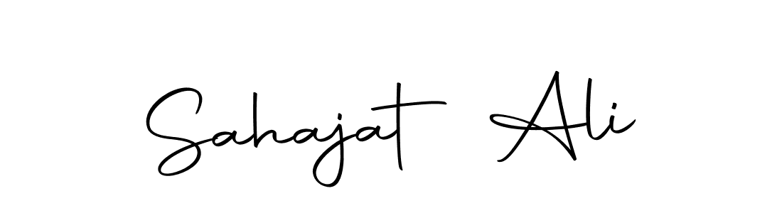 if you are searching for the best signature style for your name Sahajat Ali. so please give up your signature search. here we have designed multiple signature styles  using Autography-DOLnW. Sahajat Ali signature style 10 images and pictures png