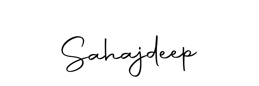 Sahajdeep stylish signature style. Best Handwritten Sign (Autography-DOLnW) for my name. Handwritten Signature Collection Ideas for my name Sahajdeep. Sahajdeep signature style 10 images and pictures png