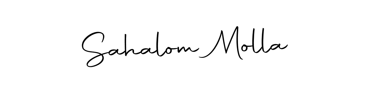 It looks lik you need a new signature style for name Sahalom Molla. Design unique handwritten (Autography-DOLnW) signature with our free signature maker in just a few clicks. Sahalom Molla signature style 10 images and pictures png