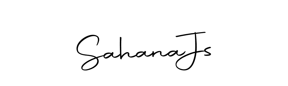 Make a beautiful signature design for name Sahana  Js. With this signature (Autography-DOLnW) style, you can create a handwritten signature for free. Sahana  Js signature style 10 images and pictures png