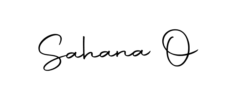 Use a signature maker to create a handwritten signature online. With this signature software, you can design (Autography-DOLnW) your own signature for name Sahana O. Sahana O signature style 10 images and pictures png