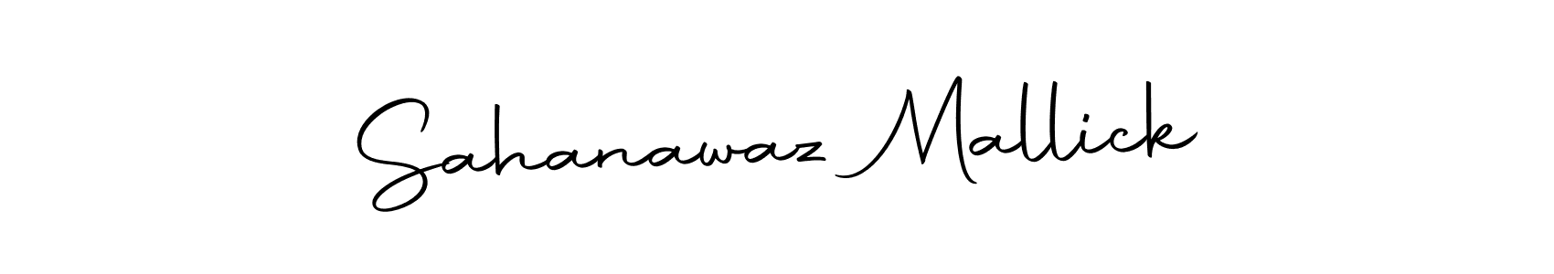 Use a signature maker to create a handwritten signature online. With this signature software, you can design (Autography-DOLnW) your own signature for name Sahanawaz Mallick. Sahanawaz Mallick signature style 10 images and pictures png