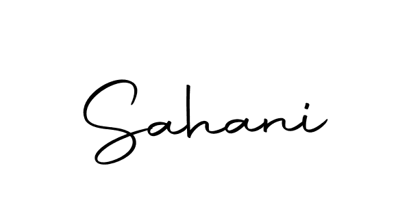 Make a beautiful signature design for name Sahani. With this signature (Autography-DOLnW) style, you can create a handwritten signature for free. Sahani signature style 10 images and pictures png