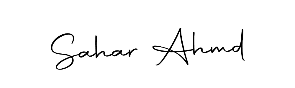 How to Draw Sahar Ahmd signature style? Autography-DOLnW is a latest design signature styles for name Sahar Ahmd. Sahar Ahmd signature style 10 images and pictures png