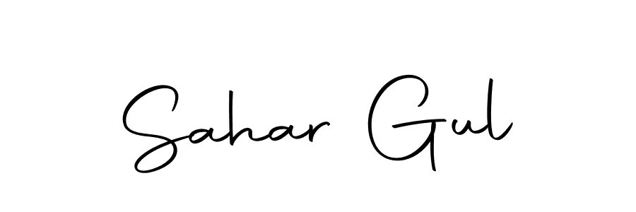 Make a beautiful signature design for name Sahar Gul. Use this online signature maker to create a handwritten signature for free. Sahar Gul signature style 10 images and pictures png