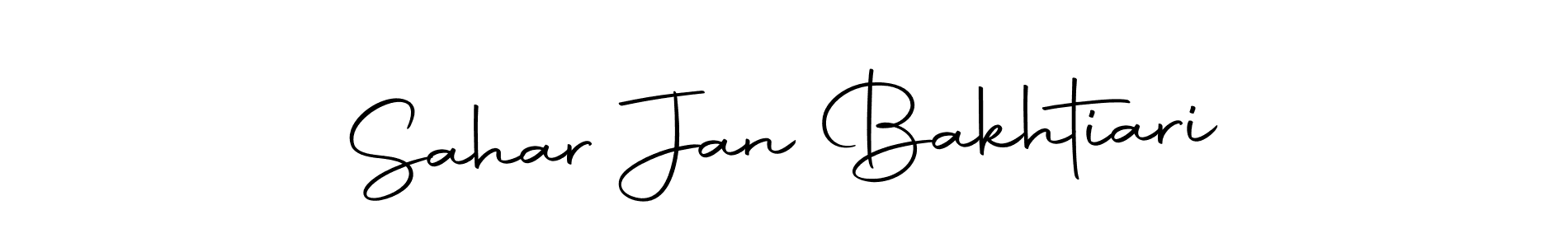 The best way (Autography-DOLnW) to make a short signature is to pick only two or three words in your name. The name Sahar Jan Bakhtiari include a total of six letters. For converting this name. Sahar Jan Bakhtiari signature style 10 images and pictures png