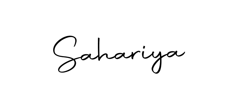 How to make Sahariya signature? Autography-DOLnW is a professional autograph style. Create handwritten signature for Sahariya name. Sahariya signature style 10 images and pictures png