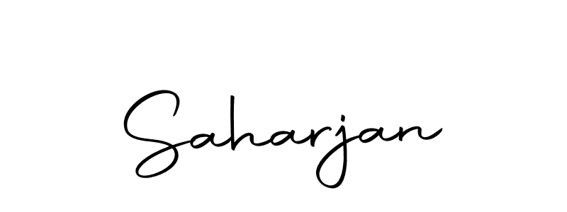 How to Draw Saharjan signature style? Autography-DOLnW is a latest design signature styles for name Saharjan. Saharjan signature style 10 images and pictures png