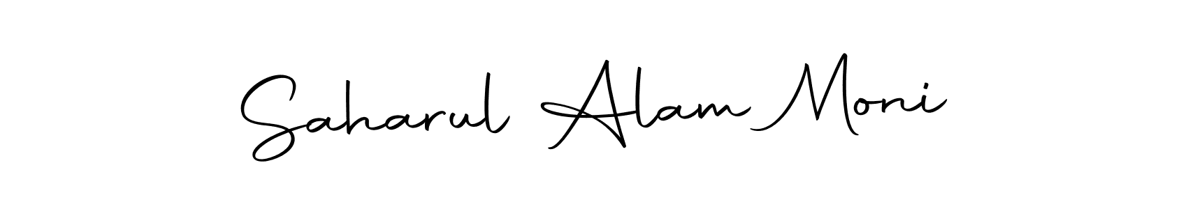 The best way (Autography-DOLnW) to make a short signature is to pick only two or three words in your name. The name Saharul Alam Moni include a total of six letters. For converting this name. Saharul Alam Moni signature style 10 images and pictures png