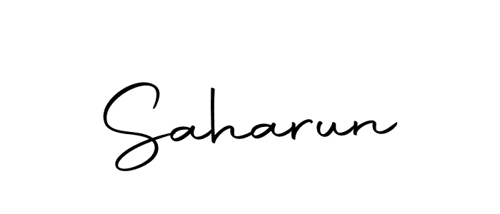 Saharun stylish signature style. Best Handwritten Sign (Autography-DOLnW) for my name. Handwritten Signature Collection Ideas for my name Saharun. Saharun signature style 10 images and pictures png