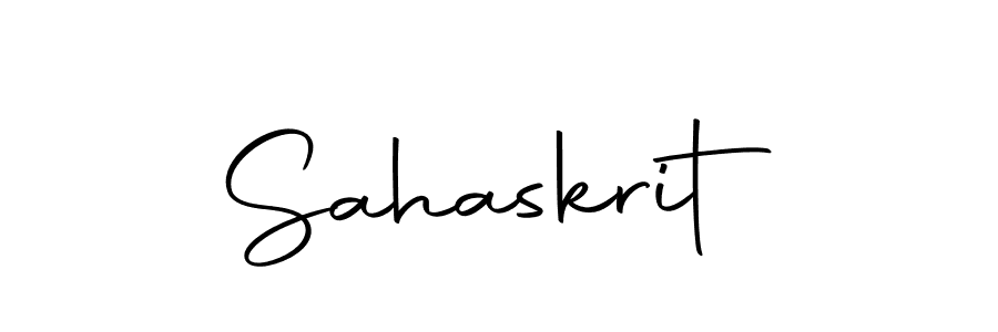 Make a beautiful signature design for name Sahaskrit. Use this online signature maker to create a handwritten signature for free. Sahaskrit signature style 10 images and pictures png