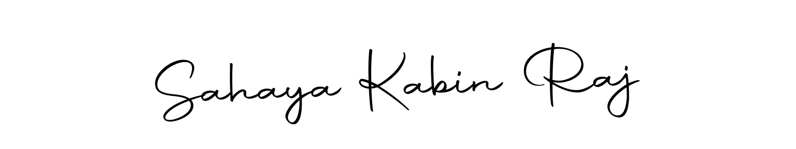 Design your own signature with our free online signature maker. With this signature software, you can create a handwritten (Autography-DOLnW) signature for name Sahaya Kabin Raj. Sahaya Kabin Raj signature style 10 images and pictures png