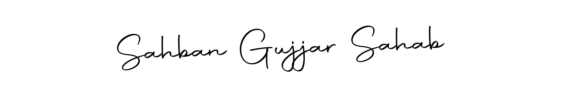 Autography-DOLnW is a professional signature style that is perfect for those who want to add a touch of class to their signature. It is also a great choice for those who want to make their signature more unique. Get Sahban Gujjar Sahab name to fancy signature for free. Sahban Gujjar Sahab signature style 10 images and pictures png