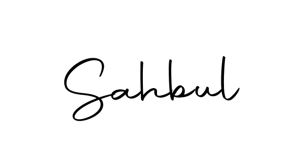 Make a beautiful signature design for name Sahbul. Use this online signature maker to create a handwritten signature for free. Sahbul signature style 10 images and pictures png