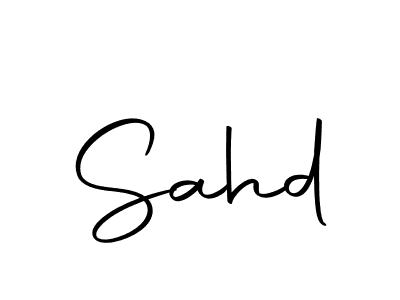 Make a beautiful signature design for name Sahd. Use this online signature maker to create a handwritten signature for free. Sahd signature style 10 images and pictures png