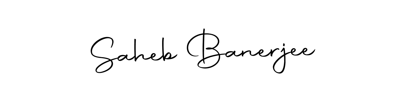 Also we have Saheb Banerjee name is the best signature style. Create professional handwritten signature collection using Autography-DOLnW autograph style. Saheb Banerjee signature style 10 images and pictures png