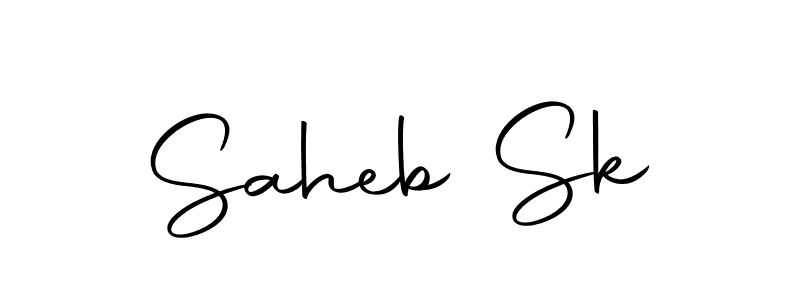 You should practise on your own different ways (Autography-DOLnW) to write your name (Saheb Sk) in signature. don't let someone else do it for you. Saheb Sk signature style 10 images and pictures png