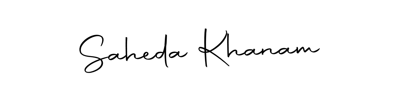 Also we have Saheda Khanam name is the best signature style. Create professional handwritten signature collection using Autography-DOLnW autograph style. Saheda Khanam signature style 10 images and pictures png