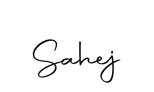 Make a beautiful signature design for name Sahej. Use this online signature maker to create a handwritten signature for free. Sahej signature style 10 images and pictures png