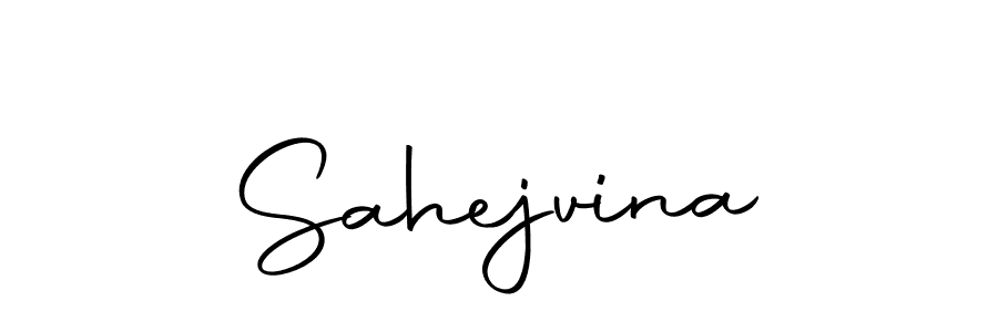 How to make Sahejvina signature? Autography-DOLnW is a professional autograph style. Create handwritten signature for Sahejvina name. Sahejvina signature style 10 images and pictures png