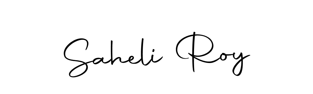 Make a beautiful signature design for name Saheli Roy. With this signature (Autography-DOLnW) style, you can create a handwritten signature for free. Saheli Roy signature style 10 images and pictures png