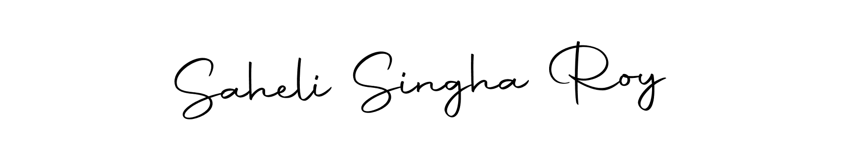 Design your own signature with our free online signature maker. With this signature software, you can create a handwritten (Autography-DOLnW) signature for name Saheli Singha Roy. Saheli Singha Roy signature style 10 images and pictures png