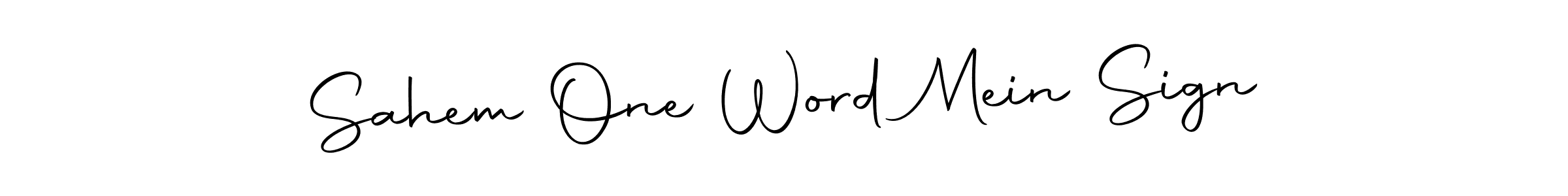 You can use this online signature creator to create a handwritten signature for the name Sahem One Word Mein Sign. This is the best online autograph maker. Sahem One Word Mein Sign signature style 10 images and pictures png