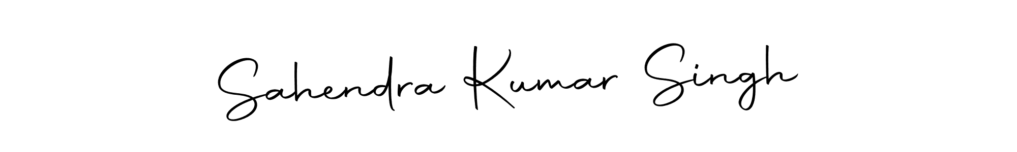 How to make Sahendra Kumar Singh name signature. Use Autography-DOLnW style for creating short signs online. This is the latest handwritten sign. Sahendra Kumar Singh signature style 10 images and pictures png