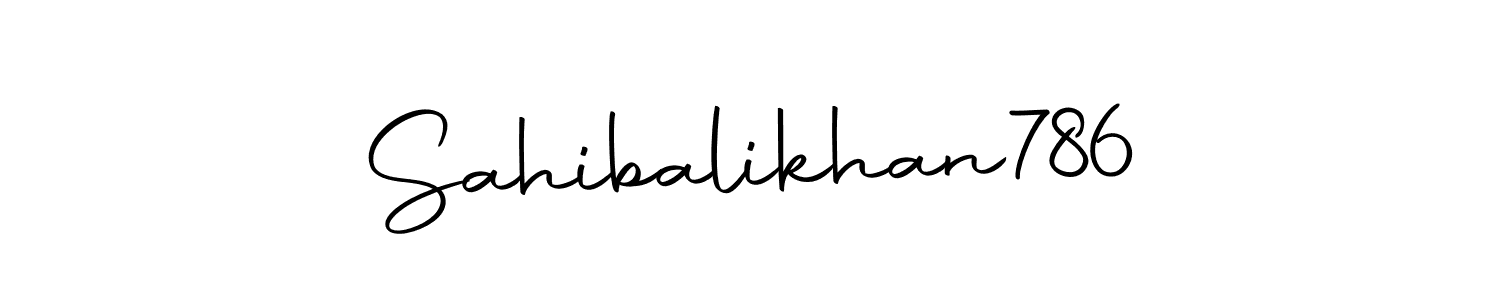 You should practise on your own different ways (Autography-DOLnW) to write your name (Sahibalikhan786) in signature. don't let someone else do it for you. Sahibalikhan786 signature style 10 images and pictures png