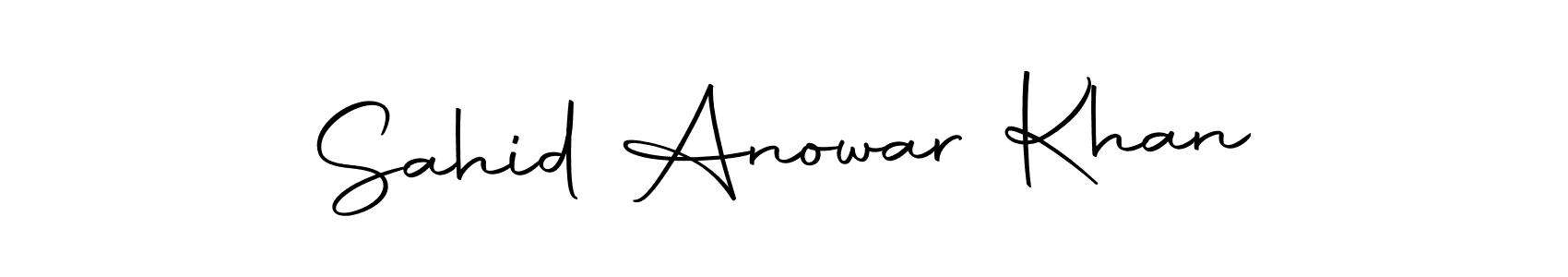 You can use this online signature creator to create a handwritten signature for the name Sahid Anowar Khan. This is the best online autograph maker. Sahid Anowar Khan signature style 10 images and pictures png