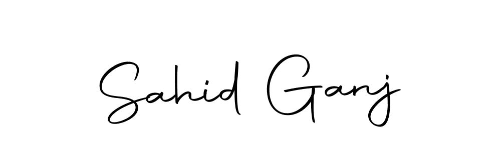 It looks lik you need a new signature style for name Sahid Ganj. Design unique handwritten (Autography-DOLnW) signature with our free signature maker in just a few clicks. Sahid Ganj signature style 10 images and pictures png
