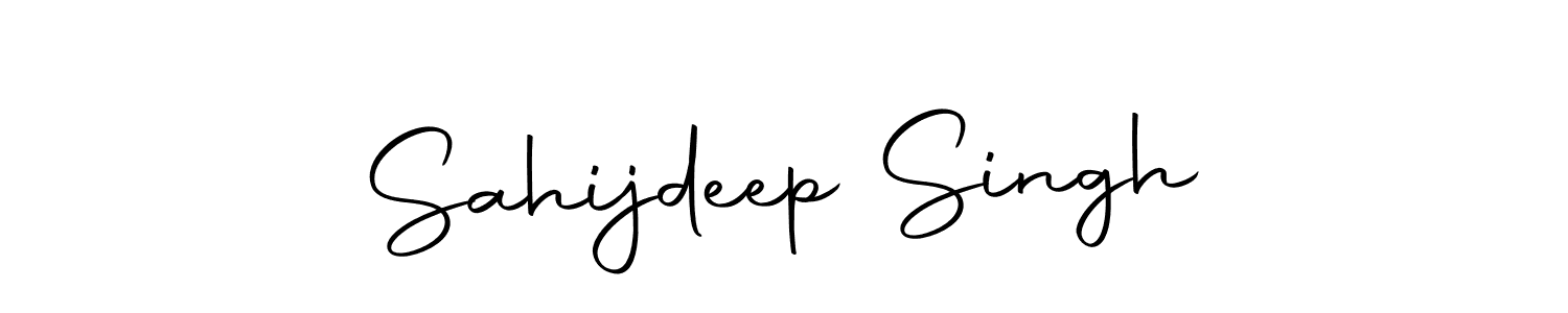 Use a signature maker to create a handwritten signature online. With this signature software, you can design (Autography-DOLnW) your own signature for name Sahijdeep Singh. Sahijdeep Singh signature style 10 images and pictures png