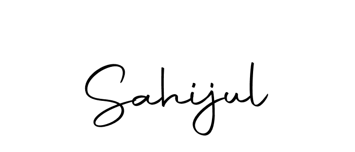 How to make Sahijul signature? Autography-DOLnW is a professional autograph style. Create handwritten signature for Sahijul name. Sahijul signature style 10 images and pictures png