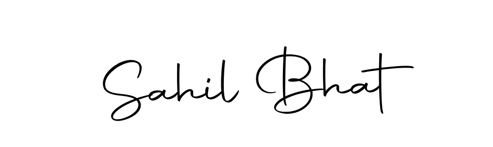 Sahil Bhat stylish signature style. Best Handwritten Sign (Autography-DOLnW) for my name. Handwritten Signature Collection Ideas for my name Sahil Bhat. Sahil Bhat signature style 10 images and pictures png