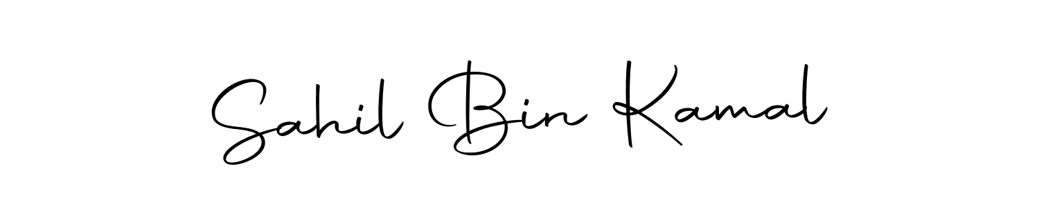 Create a beautiful signature design for name Sahil Bin Kamal. With this signature (Autography-DOLnW) fonts, you can make a handwritten signature for free. Sahil Bin Kamal signature style 10 images and pictures png