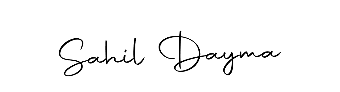 Sahil Dayma stylish signature style. Best Handwritten Sign (Autography-DOLnW) for my name. Handwritten Signature Collection Ideas for my name Sahil Dayma. Sahil Dayma signature style 10 images and pictures png