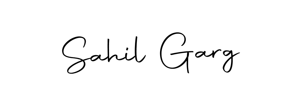 Similarly Autography-DOLnW is the best handwritten signature design. Signature creator online .You can use it as an online autograph creator for name Sahil Garg. Sahil Garg signature style 10 images and pictures png