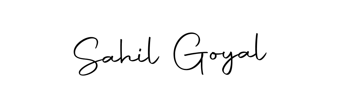 Similarly Autography-DOLnW is the best handwritten signature design. Signature creator online .You can use it as an online autograph creator for name Sahil Goyal. Sahil Goyal signature style 10 images and pictures png