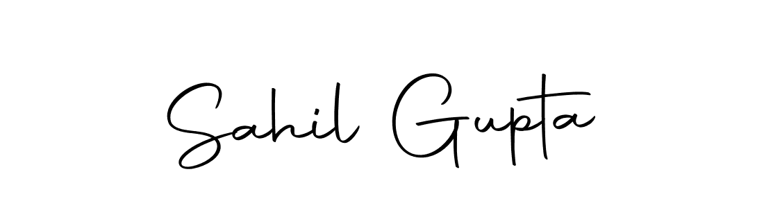 Use a signature maker to create a handwritten signature online. With this signature software, you can design (Autography-DOLnW) your own signature for name Sahil Gupta. Sahil Gupta signature style 10 images and pictures png