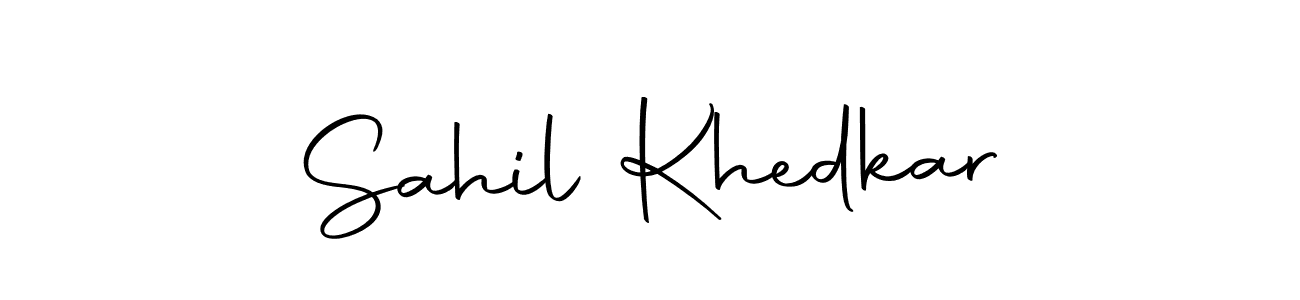 The best way (Autography-DOLnW) to make a short signature is to pick only two or three words in your name. The name Sahil Khedkar include a total of six letters. For converting this name. Sahil Khedkar signature style 10 images and pictures png