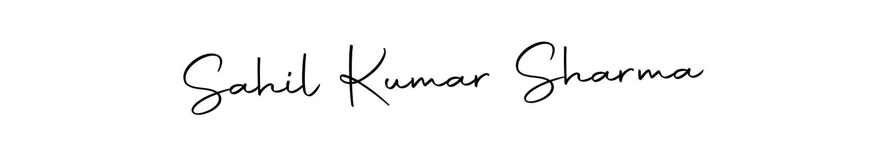 Sahil Kumar Sharma stylish signature style. Best Handwritten Sign (Autography-DOLnW) for my name. Handwritten Signature Collection Ideas for my name Sahil Kumar Sharma. Sahil Kumar Sharma signature style 10 images and pictures png