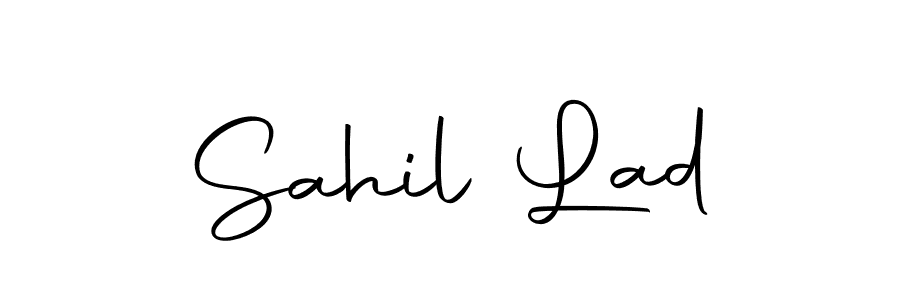 Make a beautiful signature design for name Sahil Lad. Use this online signature maker to create a handwritten signature for free. Sahil Lad signature style 10 images and pictures png