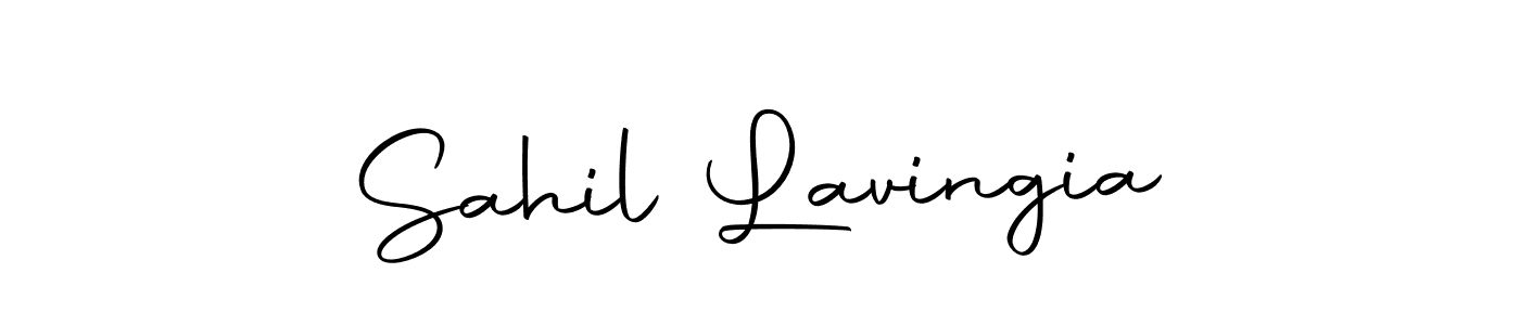 You can use this online signature creator to create a handwritten signature for the name Sahil Lavingia. This is the best online autograph maker. Sahil Lavingia signature style 10 images and pictures png