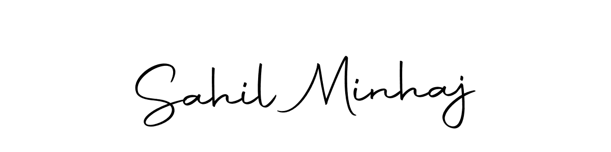 The best way (Autography-DOLnW) to make a short signature is to pick only two or three words in your name. The name Sahil Minhaj include a total of six letters. For converting this name. Sahil Minhaj signature style 10 images and pictures png